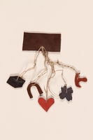 1988.126.30 front
Leather charm pin made from scraps by an inmate in Bergen-Belsen

Click to enlarge
