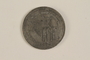 Łódź (Litzmannstadt) ghetto scrip, 5 mark coin acquired by Polish Jewish survivor