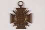 Iron Cross, 2nd class, 2 ribbons, and box awarded to a German Jewish soldier for bravery in WWI