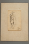 Drawing by Alexander Bogen of a child bundled in thick clothing