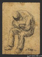 2005.181.107 front
Drawing by Alexander Bogen of a man sitting with his head bowed

Click to enlarge