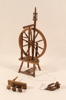 2005.523.2 a-i front
Wooden spinning wheel used while in hiding in Belgium

Click to enlarge