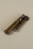 2007.47.1 front
Cigarette lighter crafted from a bullet shell casing by a prisoner in a Soviet labor camp

Click to enlarge