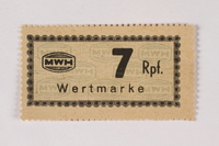 2003.413.53 front
Holleischen subcamp scrip, 7 Reichspfennig note

Click to enlarge