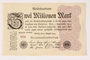 Weimar Germany Reichsbanknote, 2 million mark