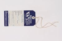 2011.445.2 front
Luggage tag used by a Czech Jewish survivor

Click to enlarge