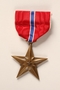 Bronze Star medal with box and certificate awarded to a Jewish American soldier