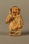 Unpleasant looking bust of a Jewish man picking his nose