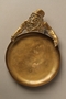 Cast brass figure of a Jew holding an ashtray