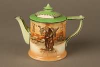 2016.184.83_a-b front
Royal Doulton Dickens Ware teapot decorated with an image of Fagin

Click to enlarge