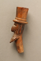 2016.184.113_a left side
Wooden cigarette holder shaped as a Jewish peddler with a removable head

Click to enlarge