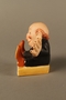Painted bisque toothpick holder of a Jewish man