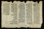 Damaged scroll describing an anti-Jewish pogrom and memorializing those killed