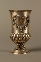 2016.184.215 front
Embossed silver goblet with an inset Korn Jude medal

Click to enlarge