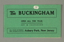 The Buckingham, Asbury Park, New Jersey, ca. 1935