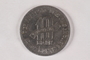 Łódź (Litzmannstadt) ghetto 10 mark coin owned by a former child internee