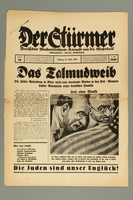 2016.184.236.7 front
Der Stürmer, Nummer 10, März 1939, 17. Jahr 1939

Click to enlarge
