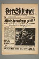 2016.184.236.12 front
Der Stürmer (Nuremberg, Germany) [Newspaper]

Click to enlarge