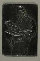 2016.184.256 front
Lead plaque of a Jewish peddler displaying his wares

Click to enlarge