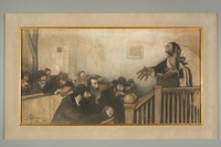 2016.184.295 front
Pastel drawing of a congregation listening to their rabbi

Click to enlarge