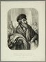 Plate from a catalog of Warsaw types:  Jewish used clothes dealer