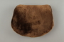 Brown faux fur muff worn by a Hungarian Jewish woman