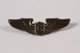 US glider pilot sterling silver pin acquired by a US soldier