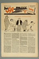 2016.184.419 front
Der SA-Mann Kampfblatt der Obersten SA-Führung der NSDAP, Folge 47, Jahrg. 11, November 18, 1938

Click to enlarge