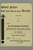2016.184.462 front
Handbill for a local Nazi Party meeting, no Jews allowed

Click to enlarge