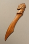 Carved letter opener with a Jewish man’s head as pommel