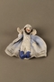 Bisque figurine of a Jew in a white plasterer’s coat and blue boots