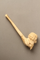 2016.184.598_a-b right side
Ivory pipe with a carved bowl of a Jewish man with beard and kippah

Click to enlarge