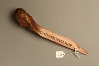 2016.184.619 left side
Wooden letter opener with a handle carved as the head of a Jewish man

Click to enlarge