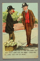2016.184.779 front
Inscribed postcard cartoon with a Jewish peddler

Click to enlarge