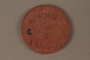 Circular identification tag worn by a British soldier and Kindertransport refugee