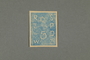 Warsaw Ghetto postage stamp, denomination 5, never issued