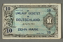 10 Mark Allierte Militarbehorde currency