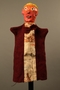 Blond haired hand puppet created by a German Jewish Holocaust survivor and World War II veteran