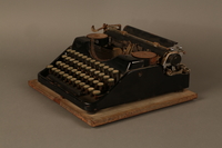 2017.296.2 3/4 view
Hebrew typewriter used in a DP camp

Click to enlarge