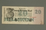 Reichsbanknote 20 scrip