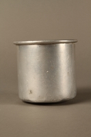 2017.309.1 front
Tin mug issued to a Jewish girl and her family at a displaced persons camp

Click to enlarge
