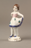 2017.358.2 3/4 view
Porcelain figurine of a young girl in a white dress given to a Ukrainian Jewish family

Click to enlarge