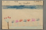 Drawing of flowers in a park created by a Jewish Austrian child