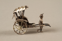 2017.513.7 right
Silver rickshaw and driver figurine owned by a Lithuanian Jewish refugee in the Shanghai Ghetto

Click to enlarge