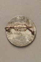 2017.645.4 back
Circular metal pin owned by a female Hungarian Jewish slave laborer

Click to enlarge