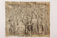 2010.502.9 a front
Pencil drawing and overlay depicting Holocaust victims by a German Jewish refugee

Click to enlarge