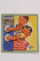2014.500.2 closed
Card made by two young internees to thank a US aid worker

Click to enlarge
