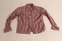 Pajama set owned by a Czech Jewish girl who escaped on a Kindertransport
