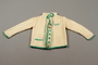 Child's lederhosen and cardigan sweater set