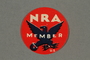 Circular NRA (National Recovery Administration) membership stamp